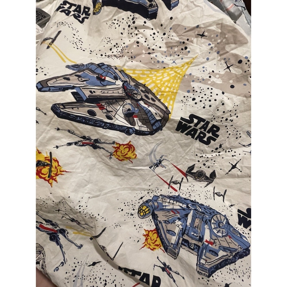 Pottery Barn Kids Star Wars Millennium Falcon Twin Fitted Sheet Only